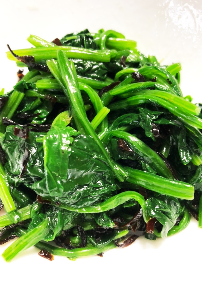 簡単副菜 青菜の塩昆布和え-レシピのメイン写真