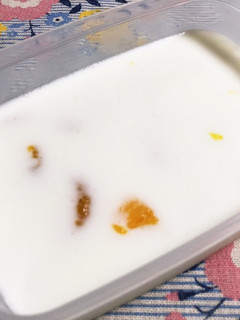 タッパー製の牛乳寒天-レシピのメイン写真