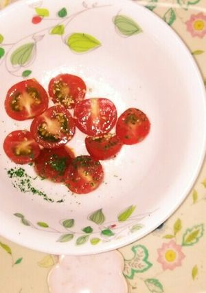 ミニトマトのフレンチドレッシング和え☺⛄-レシピのメイン写真