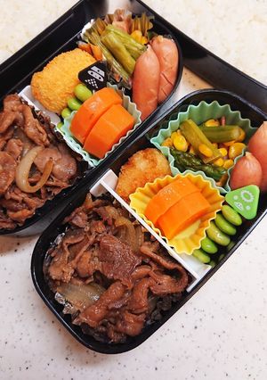 肉好き男子お弁当49-レシピのメイン写真