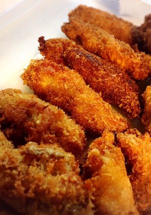 生姜焼き用豚肉で棒トンカツ-レシピのメイン写真