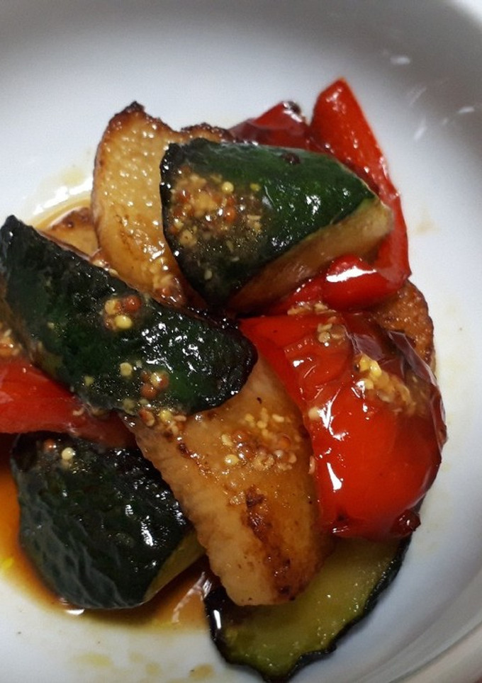 常備菜　長芋と夏野菜の甘酢和え-レシピのメイン写真