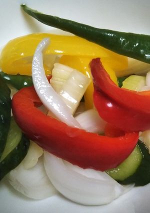なつ野菜の簡単甘酢漬け-レシピのメイン写真