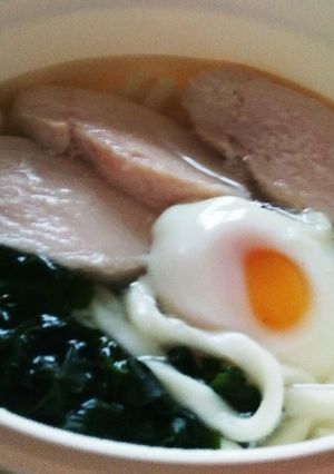鶏ハムうどん-レシピのメイン写真