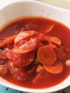 簡単チキンと豆のトマト煮-レシピのメイン写真