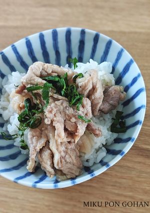 だしまろ酢でかんたん！さっぱりレンジ豚-レシピのメイン写真
