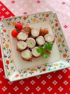 豚肉巻き巻き柚子胡椒風味-レシピのメイン写真