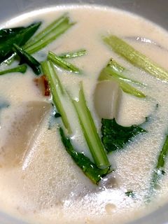 カブとベーコンの豆乳スープ☻-レシピのメイン写真