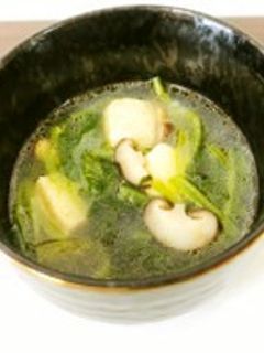 小松菜の中華スープ-レシピのメイン写真