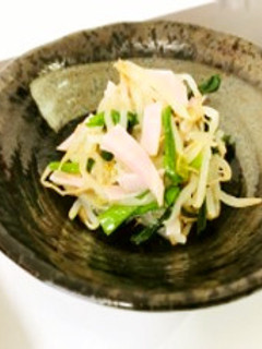 にらともやしのナムル-レシピのメイン写真
