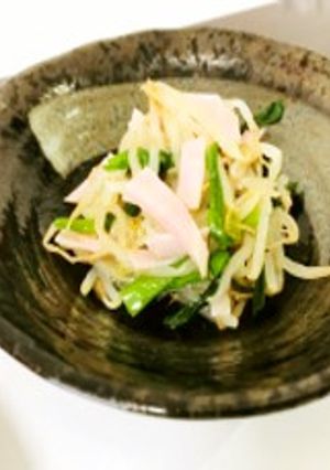 にらともやしのナムル-レシピのメイン写真