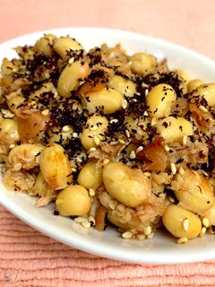 大豆とツナの梅風味-レシピのメイン写真