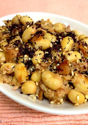 大豆とツナの梅風味-レシピのメイン写真