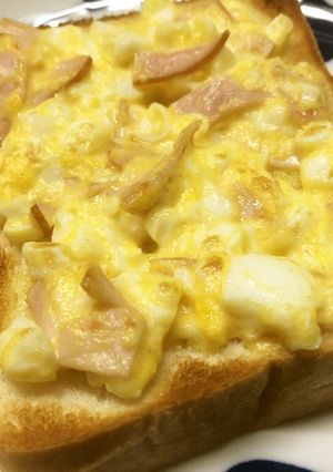 朝ごはんに最適!卵トースト-レシピのメイン写真