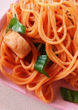 節約ナポリタン-レシピのメイン写真