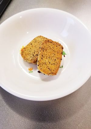 保育園おやつ！黒ごまおからクッキー-レシピのメイン写真