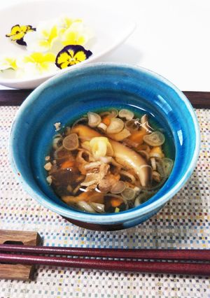 具沢山のそうめんつゆ-レシピのメイン写真