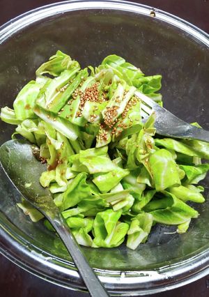 ばりばり生で食べる旨塩キャベツ-レシピのメイン写真