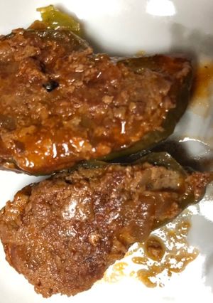 ご飯がすすむピーマン肉詰め-レシピのメイン写真