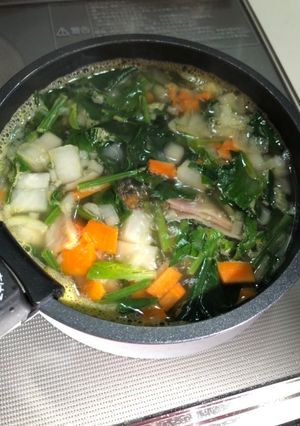 野菜たっぷりコンソメスープ-レシピのメイン写真