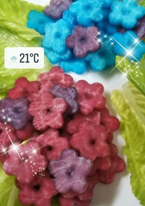 大根の甘酢漬け【紫陽花】-レシピのメイン写真