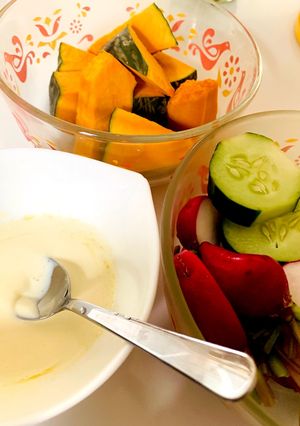 夏の野菜ディップ-レシピのメイン写真