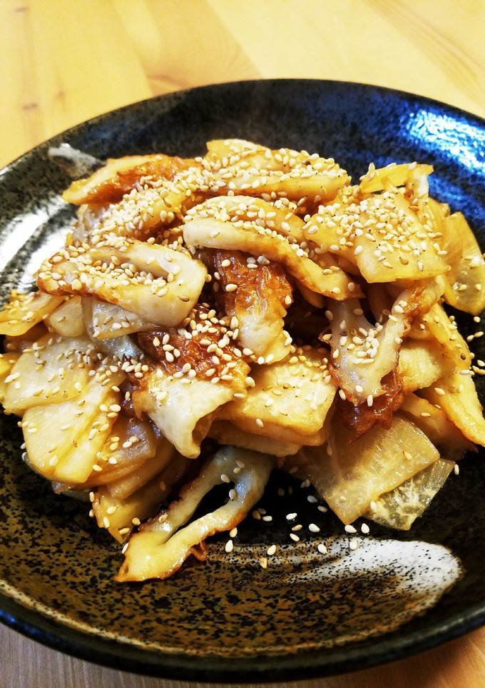 ぱぱっと簡単！大根とちくわだけ炒め♪-レシピのメイン写真