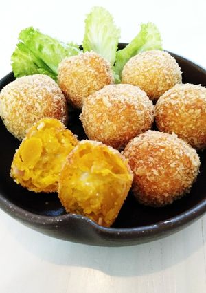 ★簡単ズボラ★チーズinカボチャコロッケ-レシピのメイン写真