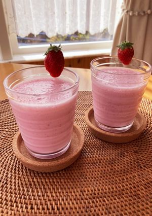 イチゴ味しっかりイチゴジュース-レシピのメイン写真