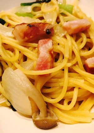 ワンパン★和風パスタ-レシピのメイン写真