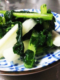 大根の葉と皮の白キムチ-レシピのメイン写真