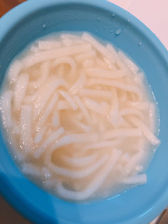 みぞれうどん 離乳食 お腹のお風邪に-レシピのメイン写真