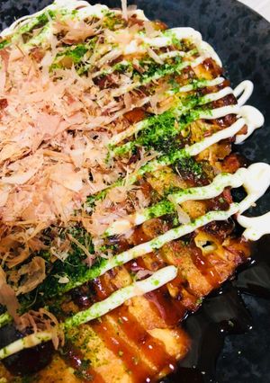 冷蔵庫の残り物で本格☆お好み焼き-レシピのメイン写真