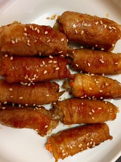 ごぼうとにんじんの肉巻き-レシピのメイン写真