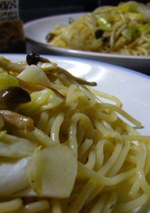 キャベツとエビのアンチョビパスタ-レシピのメイン写真