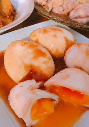 半熟玉子の照り焼き-レシピのメイン写真
