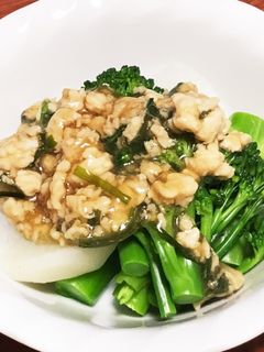 野菜のそぼろあんかけ-レシピのメイン写真