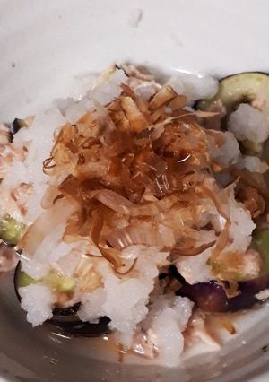 焼きなすとツナのおろし和え-レシピのメイン写真