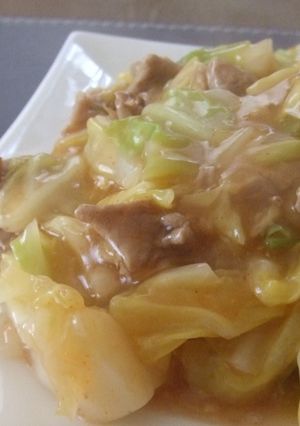 ☆簡単♪キャベツと豚肉の中華蒸し煮☆-レシピのメイン写真