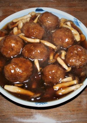 甘酢あんかけの肉団子-レシピのメイン写真