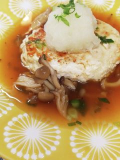 和風あんかけの豆腐ハンバーグ-レシピのメイン写真