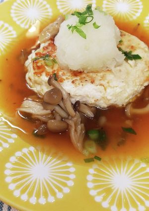 和風あんかけの豆腐ハンバーグ-レシピのメイン写真