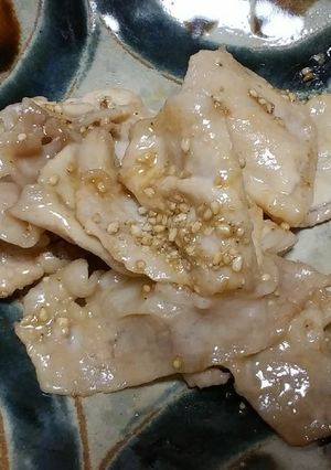 豚こまのマヨしゅうゆ-レシピのメイン写真