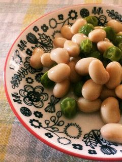 凄く簡単グリーンピースと大豆の浅漬け-レシピのメイン写真