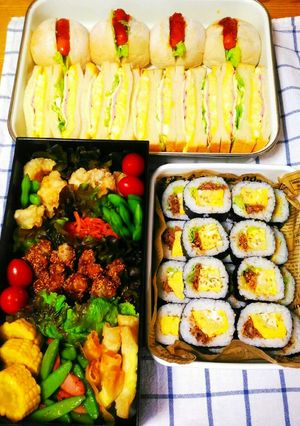 2019　運動会お弁当-レシピのメイン写真