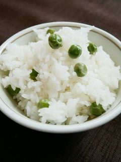 グリーンピースの炊き込みご飯-レシピのメイン写真