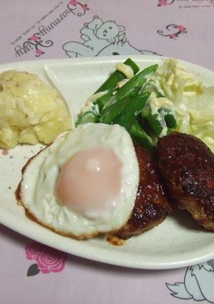 ♪簡単ジューシハンバーグ♪-レシピのメイン写真