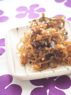 生姜の佃煮-レシピのメイン写真