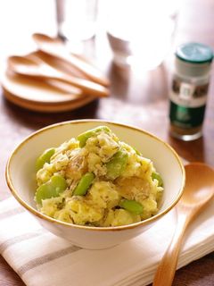 そら豆と新じゃがのシンプルなポテトサラダ-レシピのメイン写真