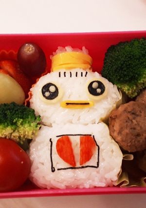 おかあさんといっしょガラピコぷーのお弁当-レシピのメイン写真